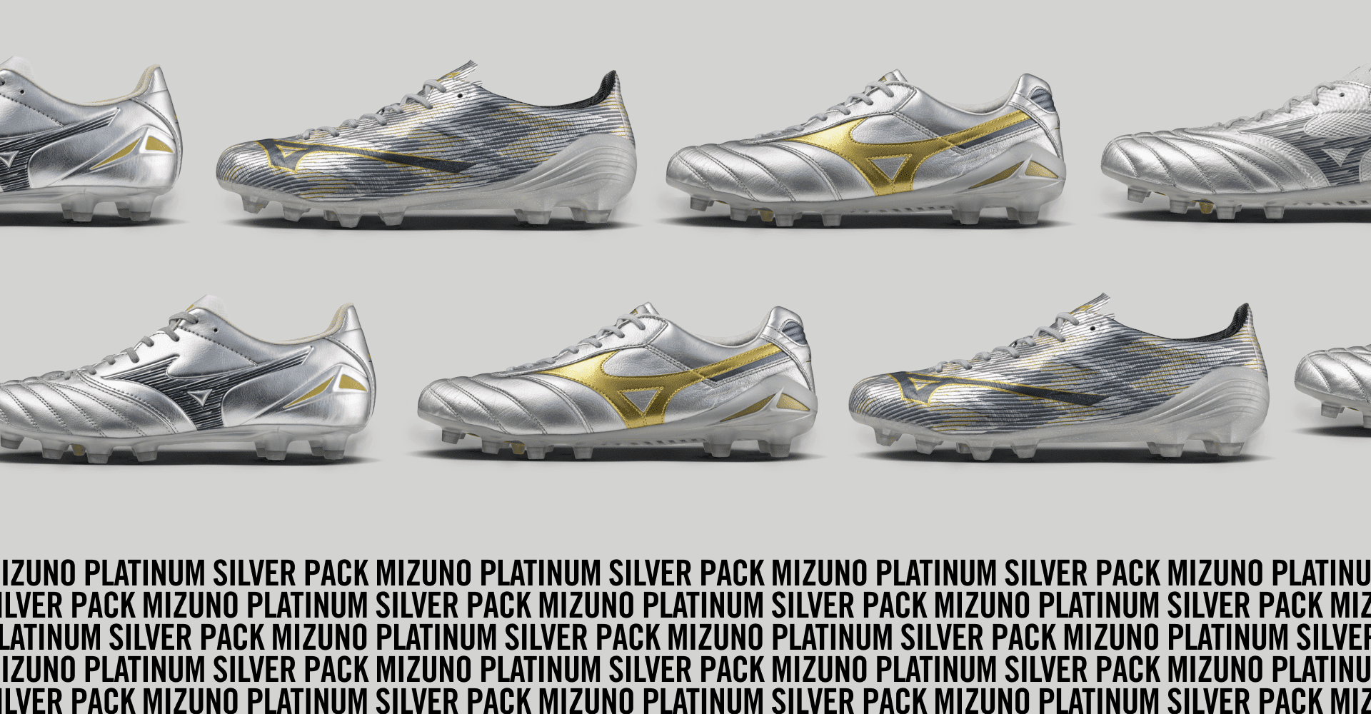 MORELIANEO Ⅳ βJAPAN PLATINUM SILVER PACK Mizuno released the Platinum Silver pack- a mix of heritage and