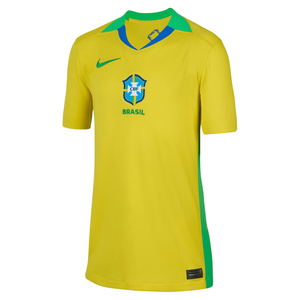 Brazil 2025 Home Youth Jersey - Women's Team ( FZ9194-718)