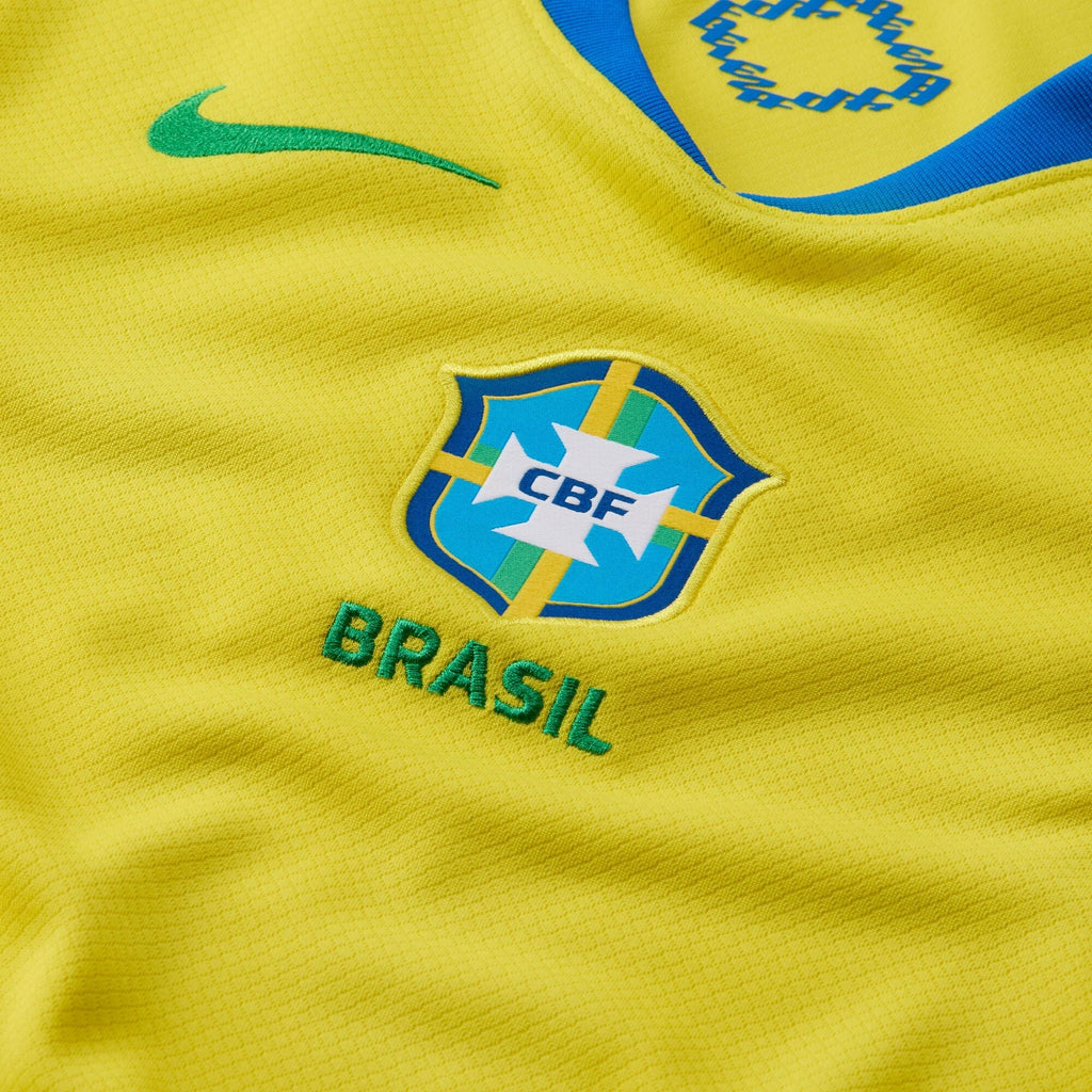 Brazil 2025 Home Youth Jersey - Women's Team ( FZ9194-718)