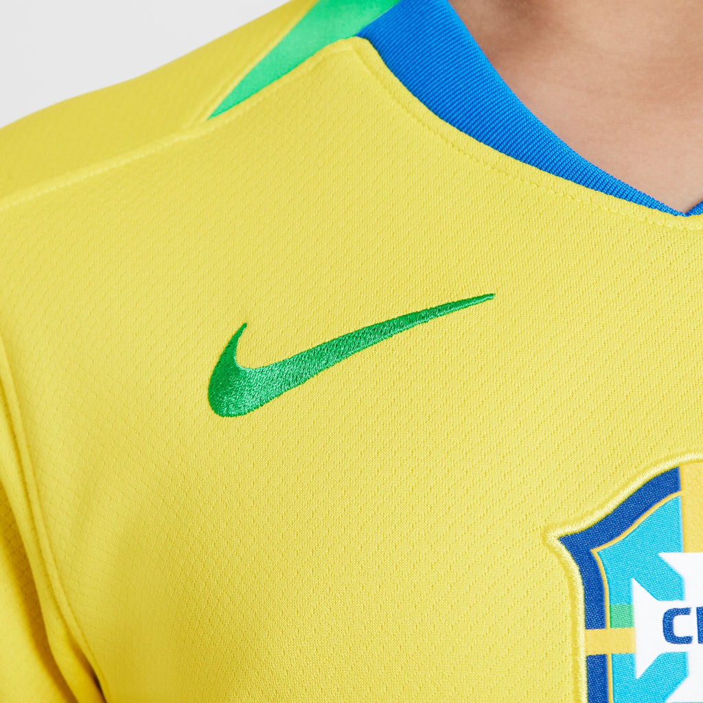 Brazil 2025 Home Youth Jersey - Women's Team ( FZ9194-718)