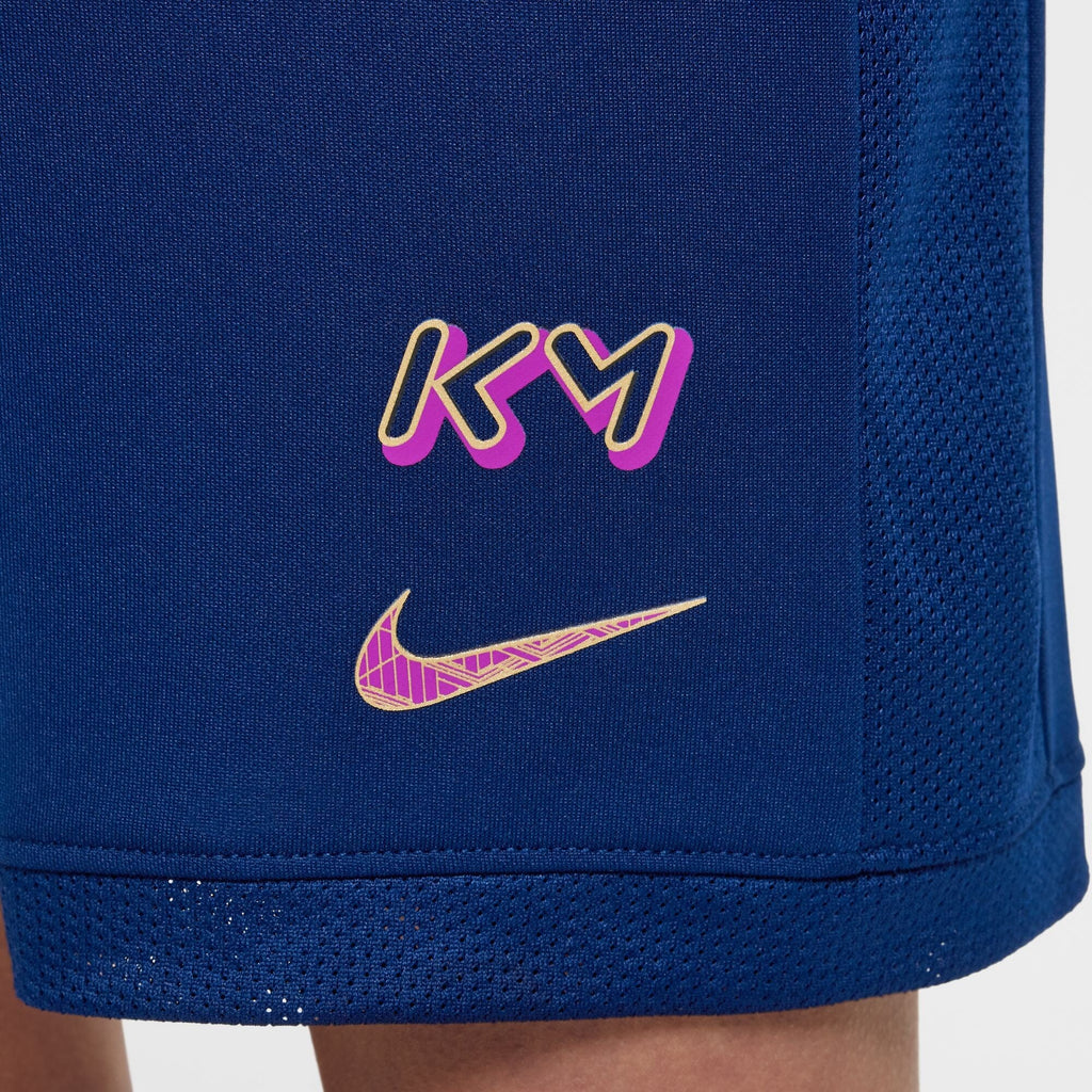 Big Kids' Dri-Fit Kylian Mbappe Soccer Shorts (HQ3687-492)