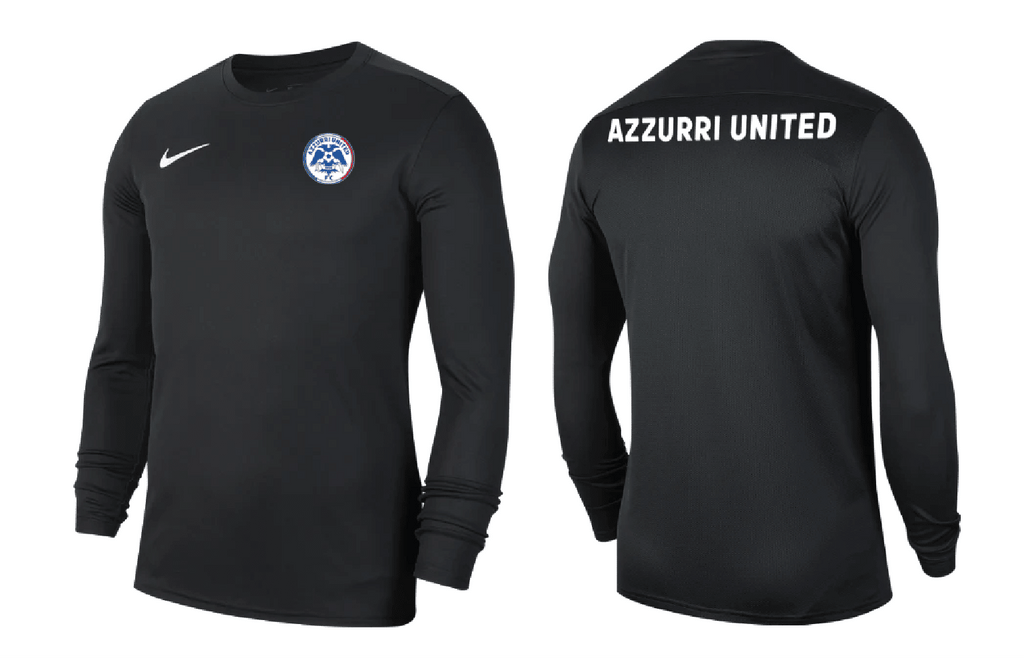 AZZURRI UNITED FC Men's Park 7 Long Sleeve Jersey (BV6706-010)