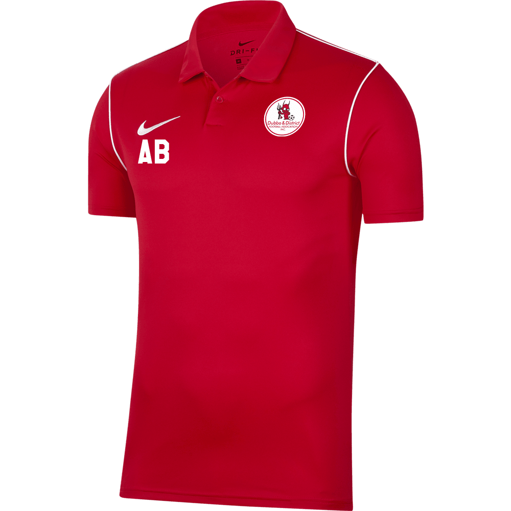 DUBBO AND DISTRICT FOOTBALL ASSOCIATION Men's Park 20 Polo (BV6879-657)