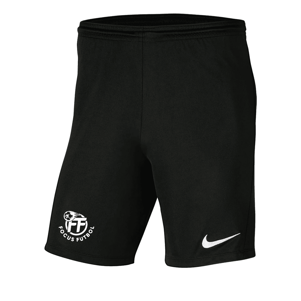 FOCUS FUTBOL Men's Park 3 Shorts (BV6855-010)
