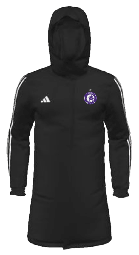GLEBE GORILLAS Mi Adidas 23 Stadium Jacket Mens (HT6465-BLACK)