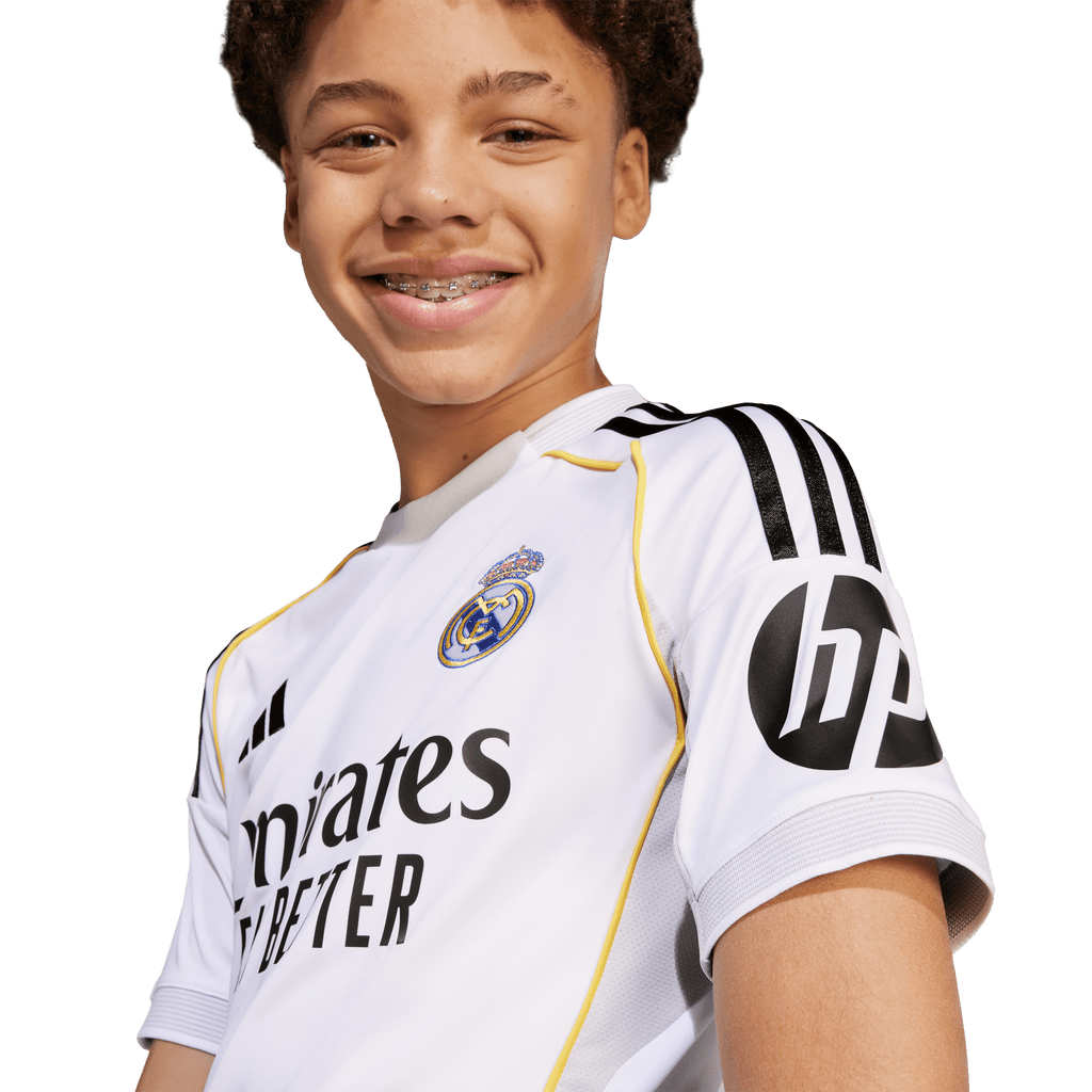 Real Madrid 25/26 Home Youth Jersey (JN8887)