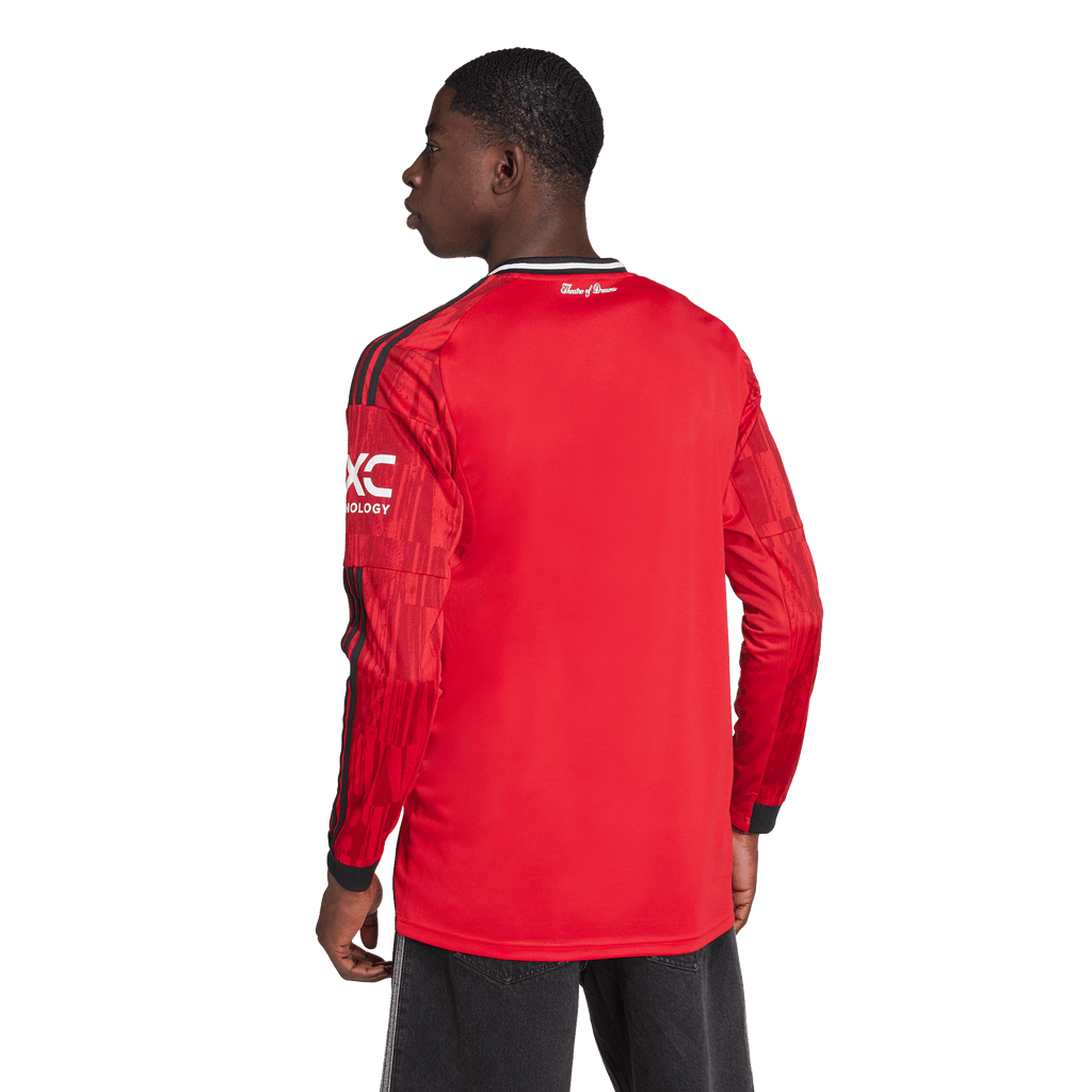 Manchester United 25/26 Long Sleeve Home Jersey (JP3037)
