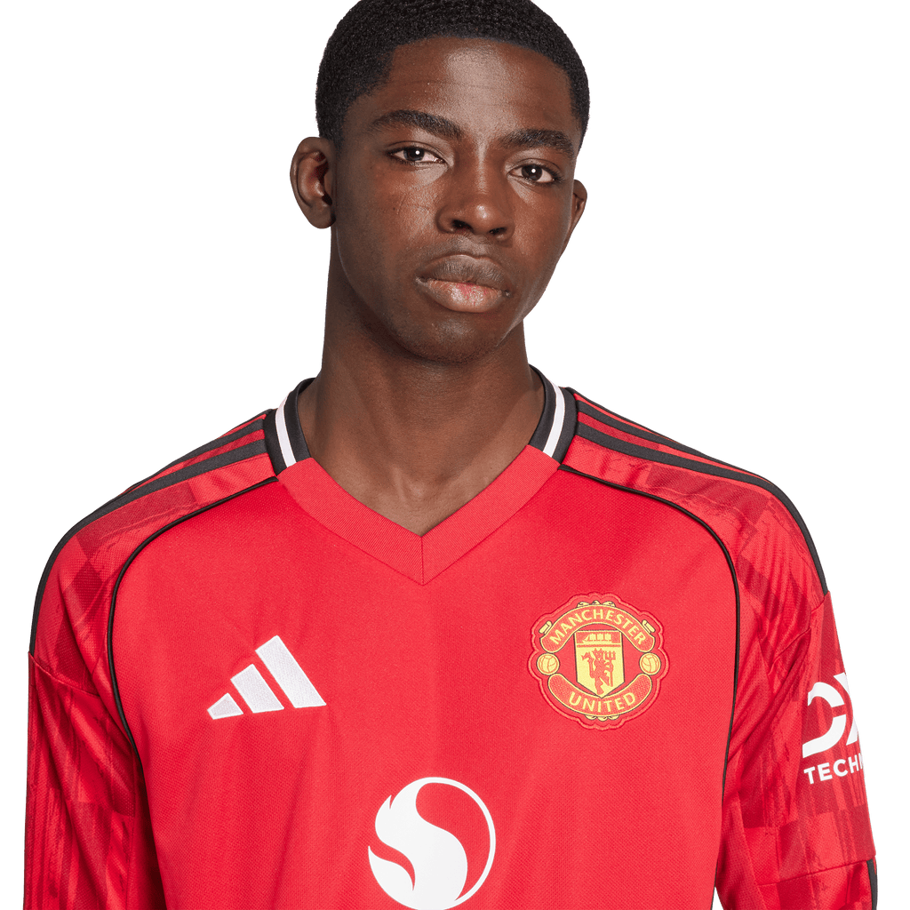 Manchester United 25/26 Long Sleeve Home Jersey (JP3037)