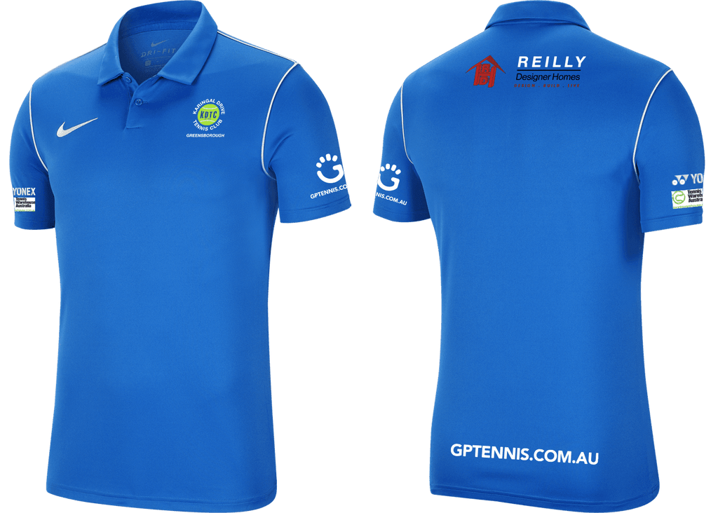 KARINGAL TENNIS CLUB Men's Park 20 Polo - Sponsors (BV6879-463)