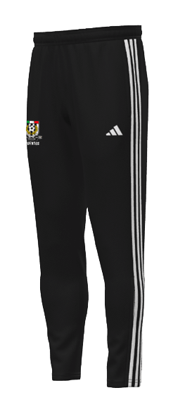 LAUNCESTON CITY FC Adidas Mi Entrada 22 Pants Youth w Stripes (IA0421-BLACK-3STRIPE)