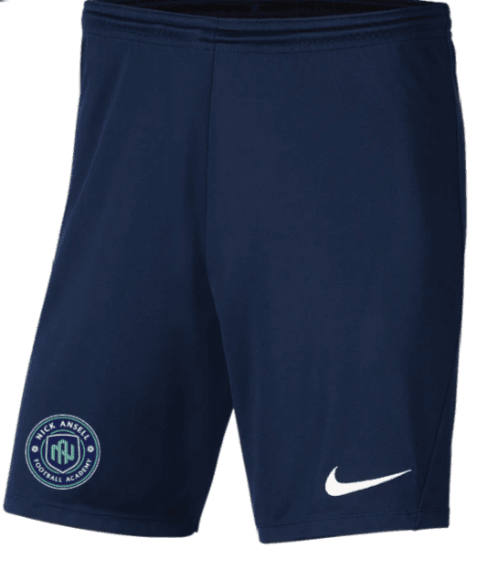 NICK ANSELL FOOTBALL ACADEMY Youth Park 3 Shorts (BV6865-410)