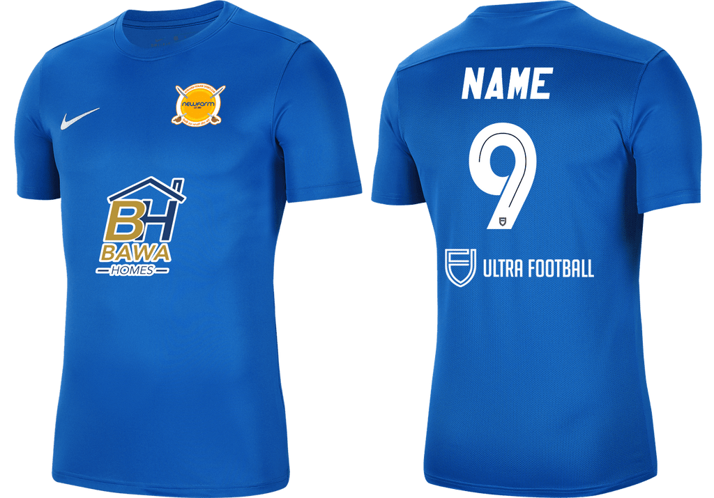 NEWFARM PUNJABI SPORTS CLUB Youth Nike Dri-FIT Park 7 Jersey