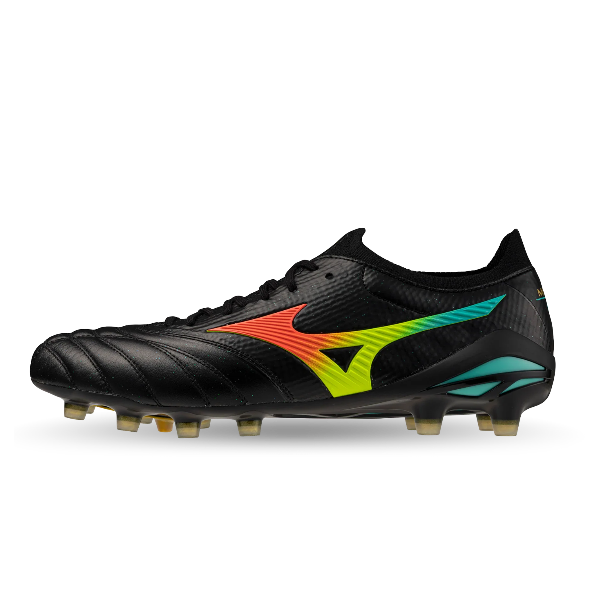Morelia Neo V Beta Japan FG - Bright Black World Cup Pack