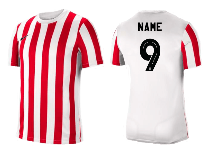 NORMANHURST 6 A SIDE Men's Striped Division 4 Jersey (CW3813-104)