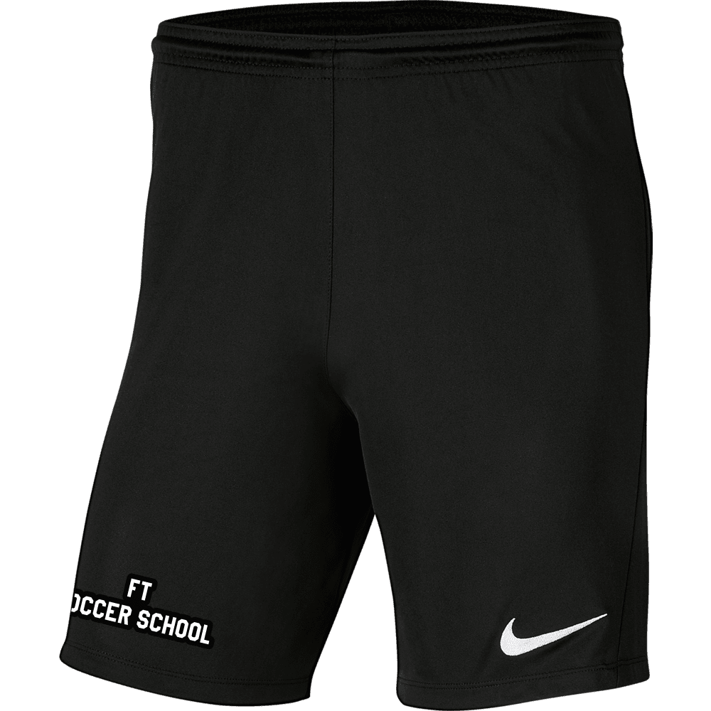 FIRST TOUCH SOCCER SCHOOL Youth Park 3 Shorts (BV6865-010)