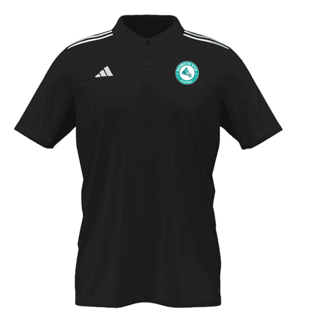 BADMINTON STAR ACADEMY Adidas Mi Entrada 22 Polo Mens (IA0419-BLACK)
