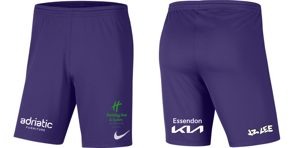ESSENDON ROYALS Youth Park 3 Shorts - Men's NPL GK Home Kit (BV6865-547)