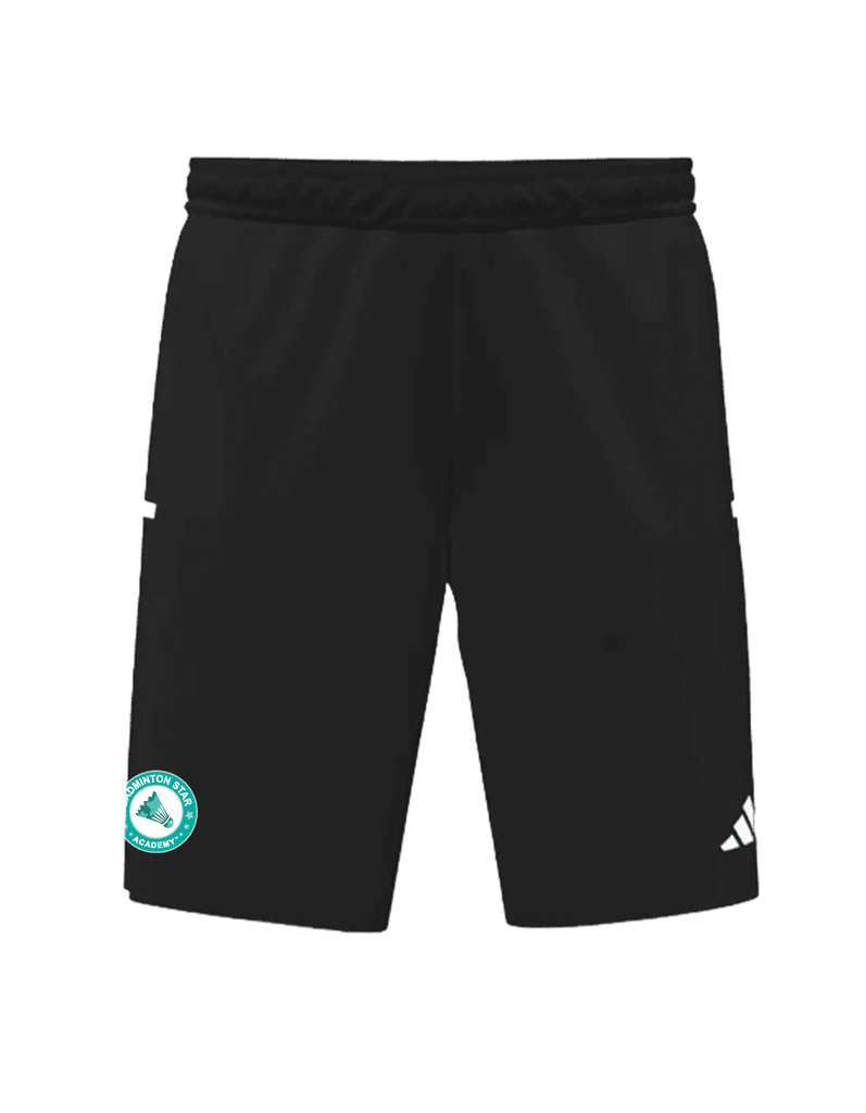 BADMINTON STAR ACADEMY Mi Team Woven Pocket Shorts Mens (EK4799-BLACK)