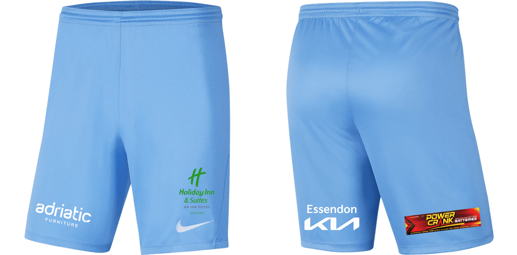 ESSENDON ROYALS Men's Park 3 Shorts - Men's/Boy's Community GK Away Kit (BV6855-412)