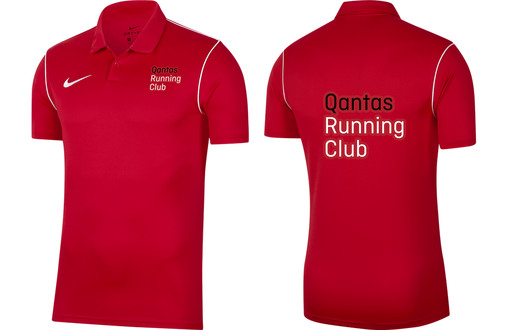 QANTAS RUN CLUB Men's Park 20 Polo