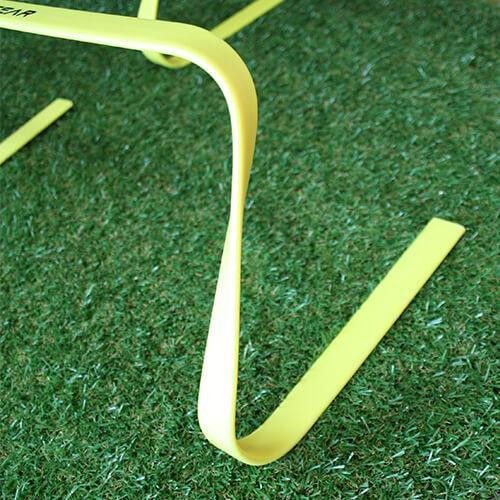 12 Inch Ribbon Hurdle - Includes 4 Hurdles and Carry Strap