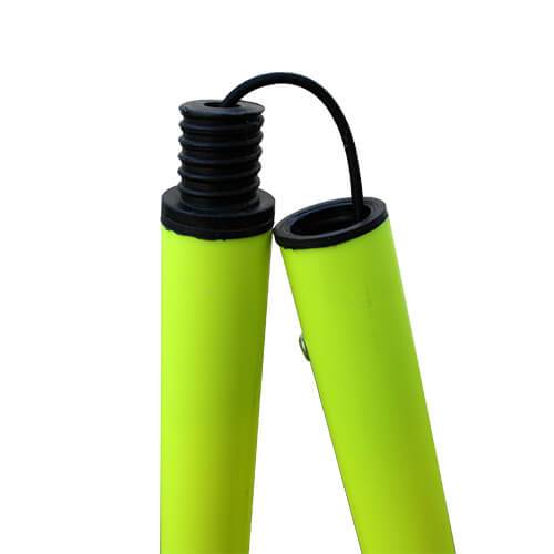 4 Pack Agility Pole in Carry Bag with Elevated Spring