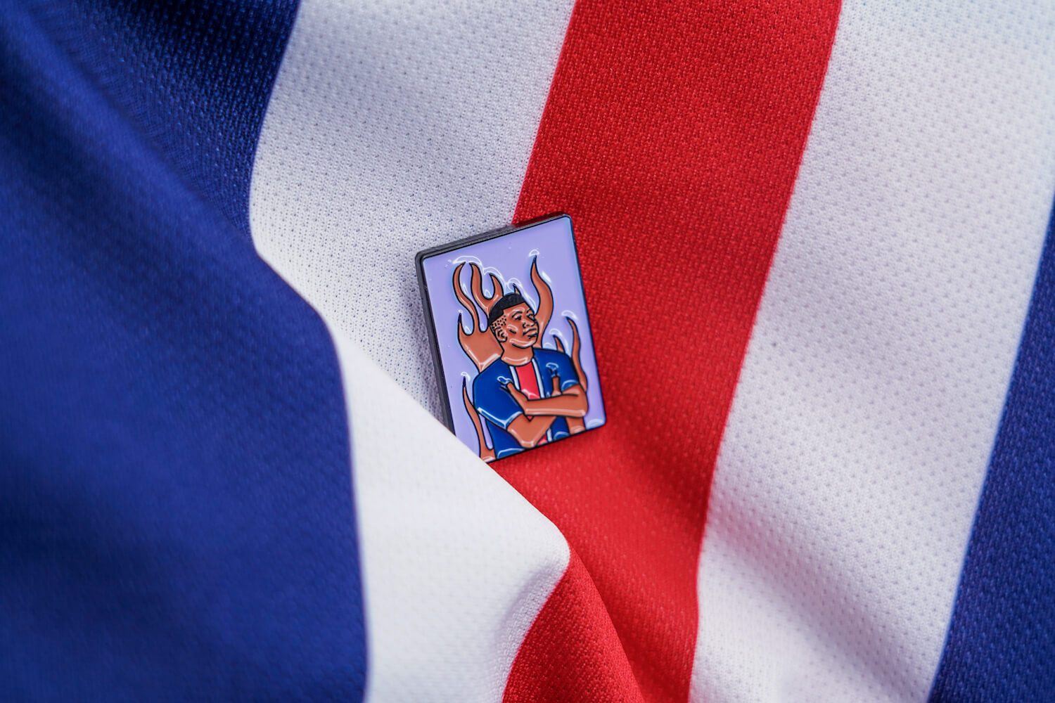 3032 FC x Ultra Football 'Flame Boy' Pin