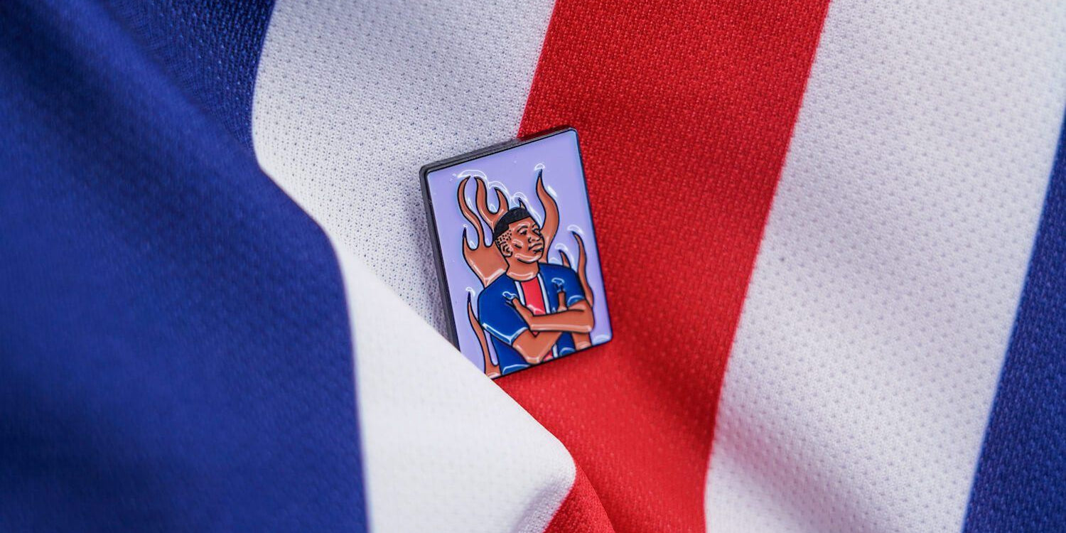 3032 FC x Ultra Football 'Flame Boy' Pin