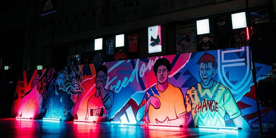 ADIDAS HUMAN RACE COMES TO LIFE AT ULTRA HQ