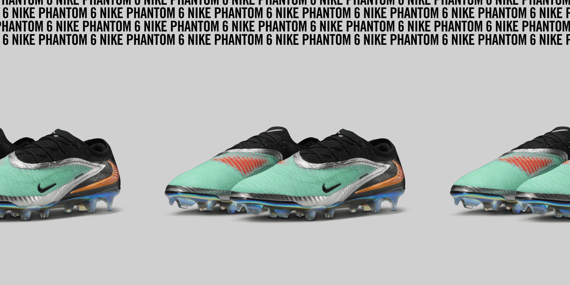 The complete overview of the new Nike Phantom 6 — Control and power for the best performance.