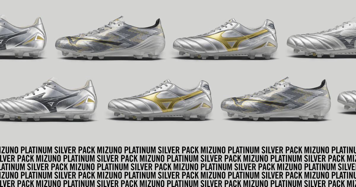 Mizuno released the Platinum Silver pack- a mix of heritage and
