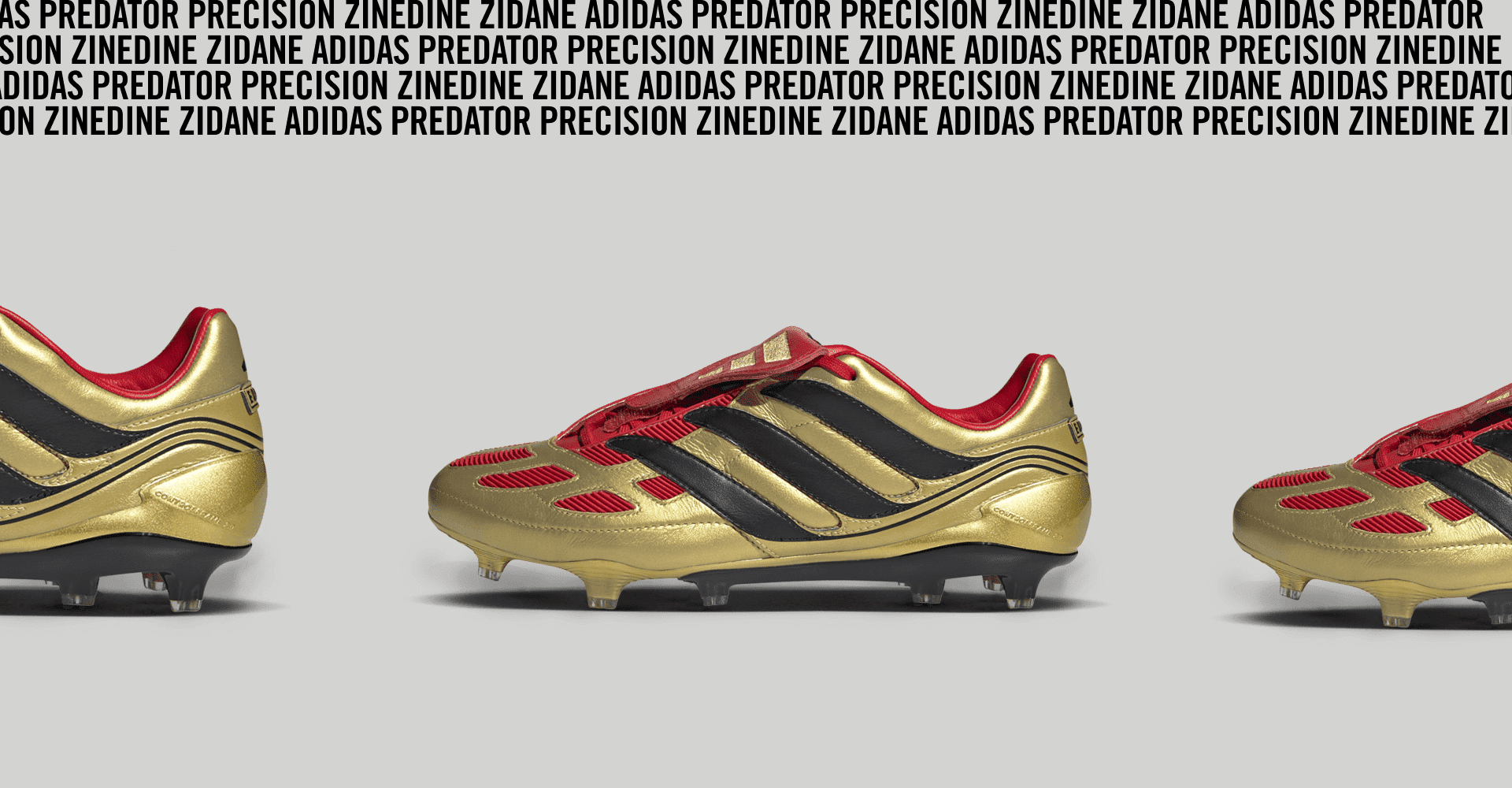 The Predator Precision Zidane is back: dripping in class, crafted for greatness.