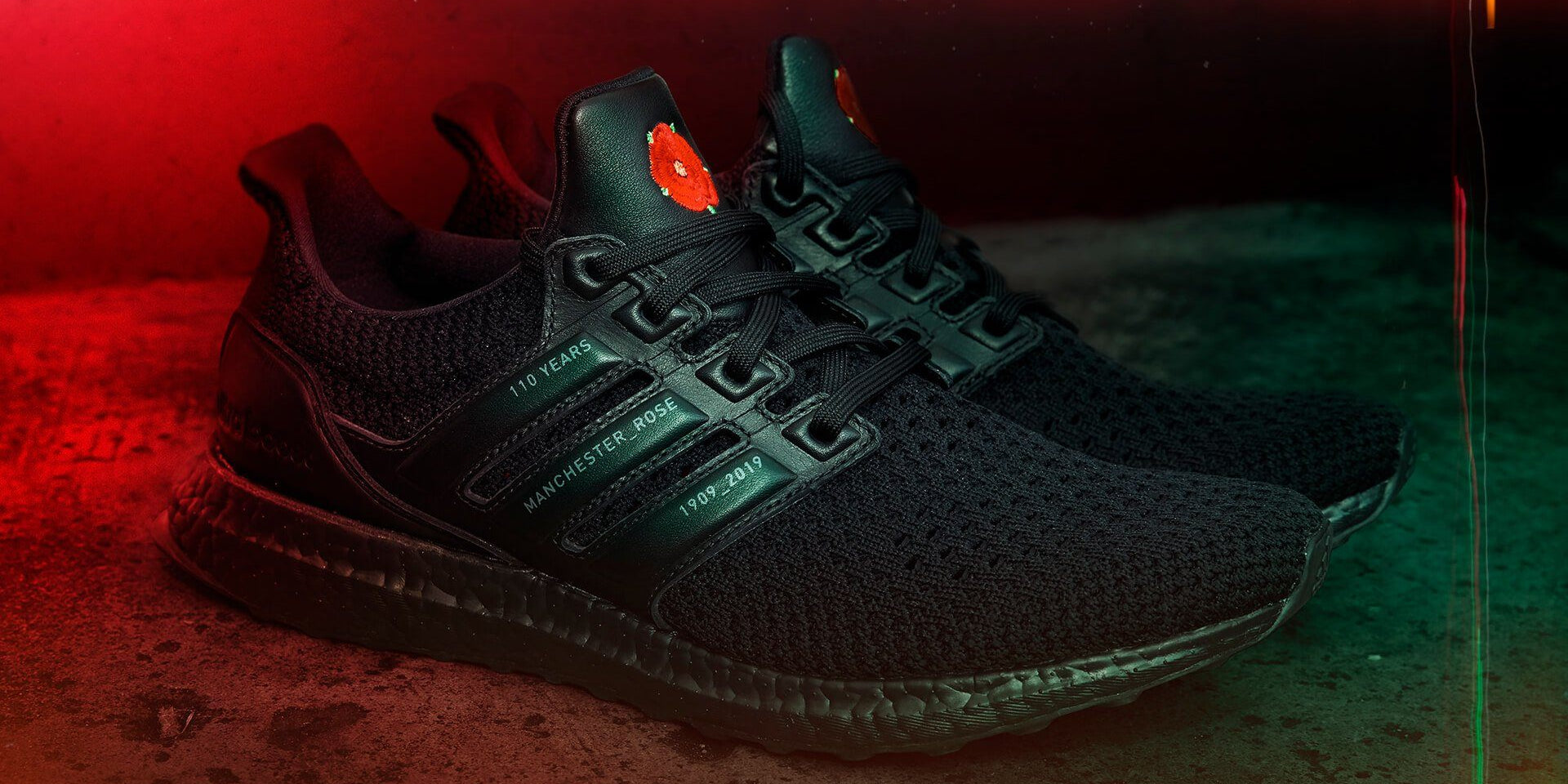 adidas and Manchester United launch Ultraboost inspired by the Lancashire Rose, and United’s first FA Cup win