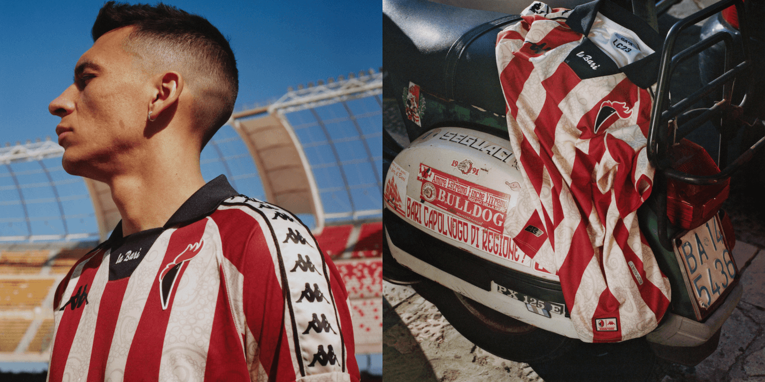 LC23 and Kappa have teamed up for a stunning SSC Bari collection