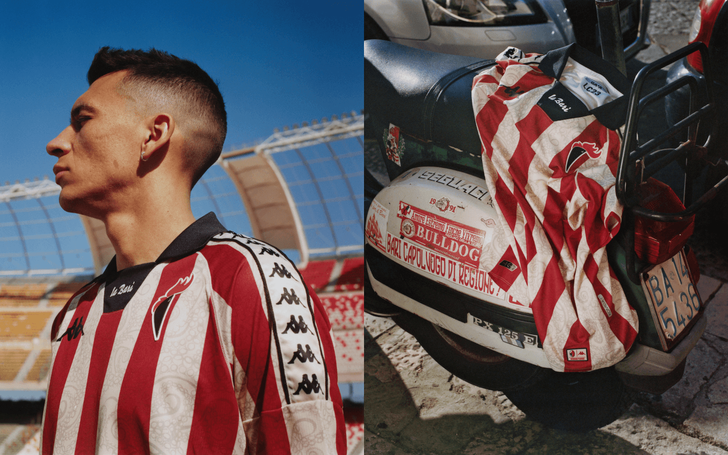 LC23 and Kappa have teamed up for a stunning SSC Bari collection