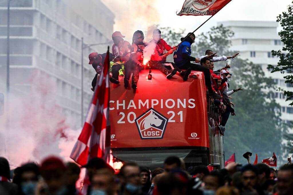 Lille end PSG’s dominance in France with Ligue 1 title win