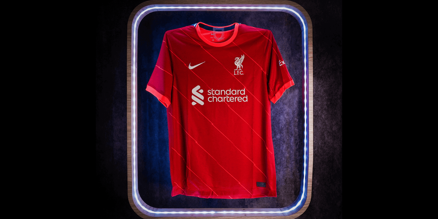 22 Liverpool Home Jersey