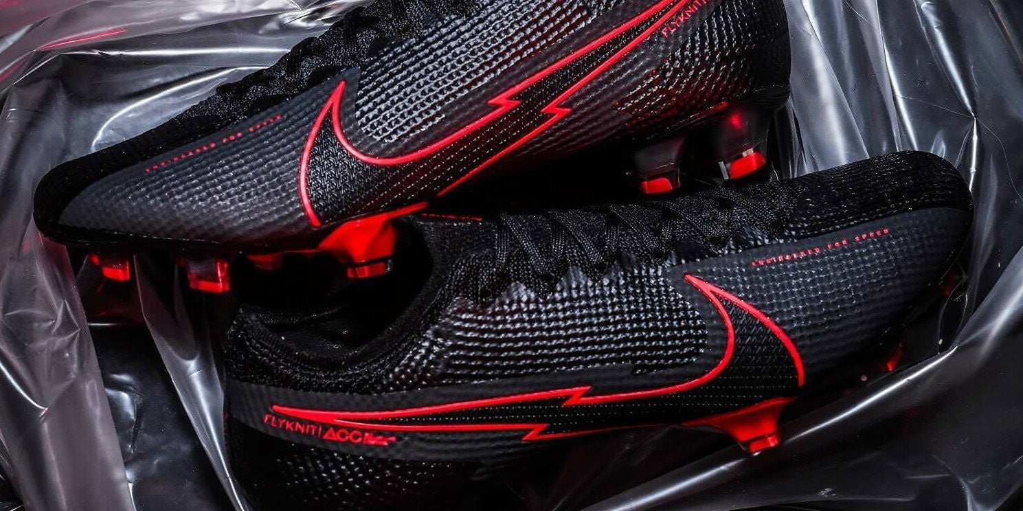 Nike Launch The Black x Chile Red Mercurial Vapor and Tiempo