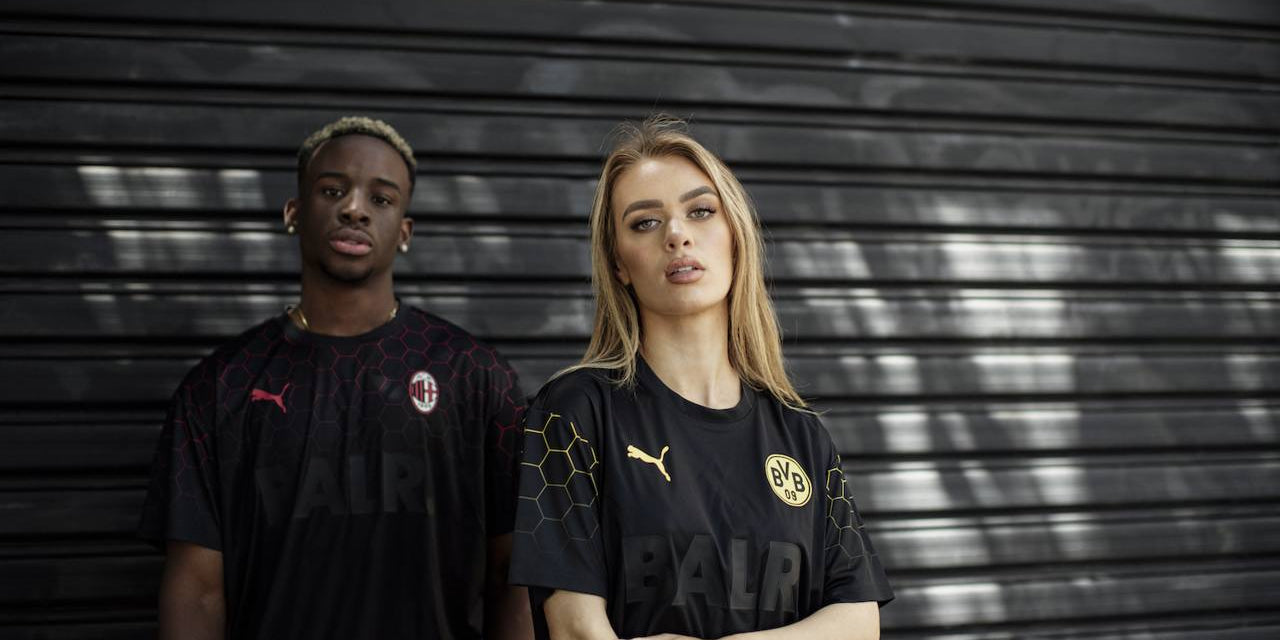 Puma x BALR. drop jerseys for Borussia Dortmund, AC Milan and Manchester City