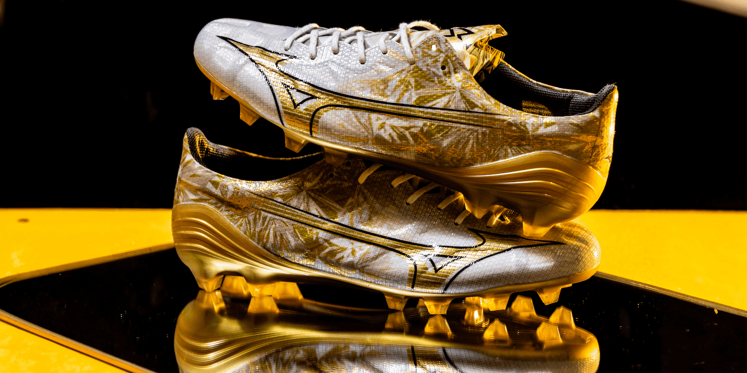 The Mizuno Alpha 'Prism Gold' Has Landed