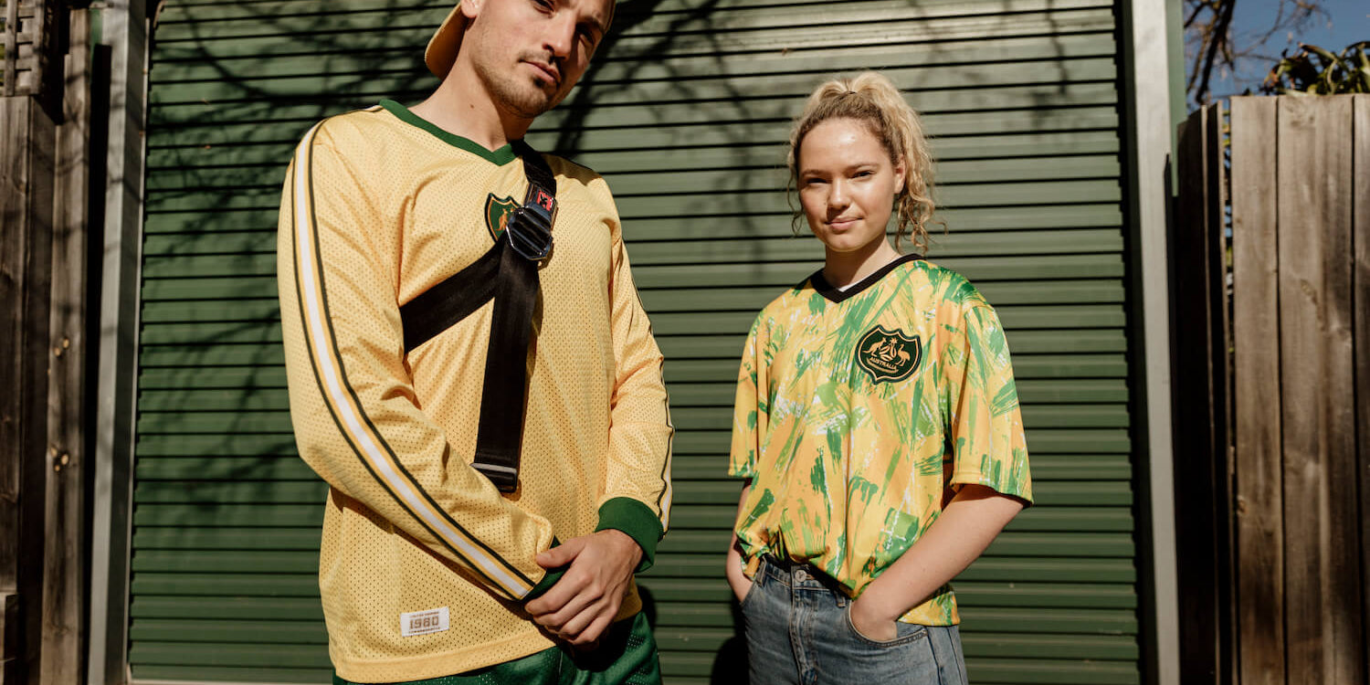 Throw it back with the Socceroos Retro range