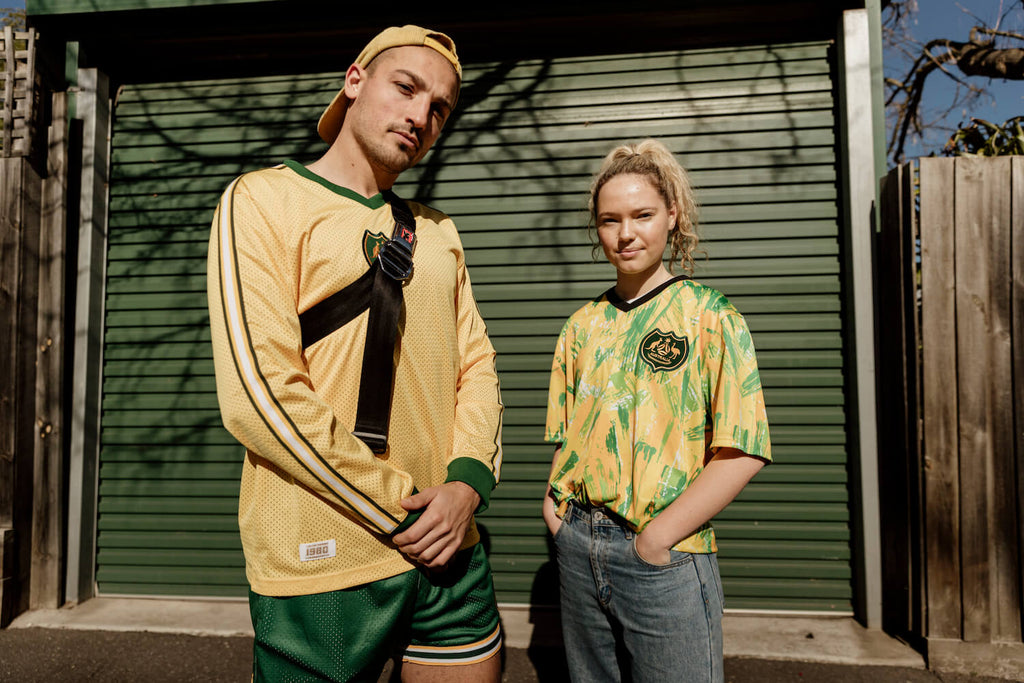 vintage australia soccer jersey