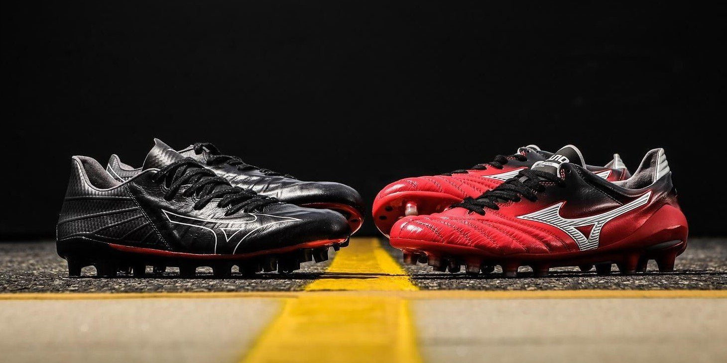 Discover the perfect fit with the latest Mizuno Morelia & Rebula range