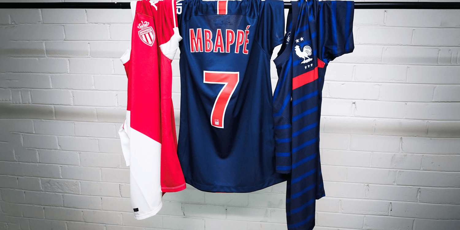 Kylian Mbappé Jersey History