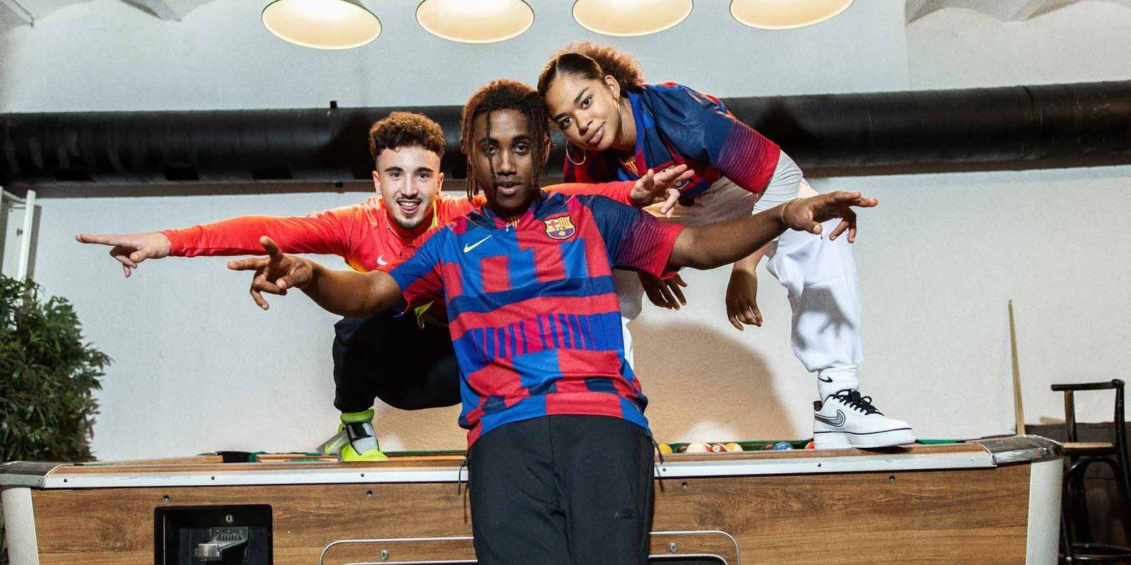 Nike Launch Limited Edition "What The" Barcelona 20 Year Anniversary Jersey