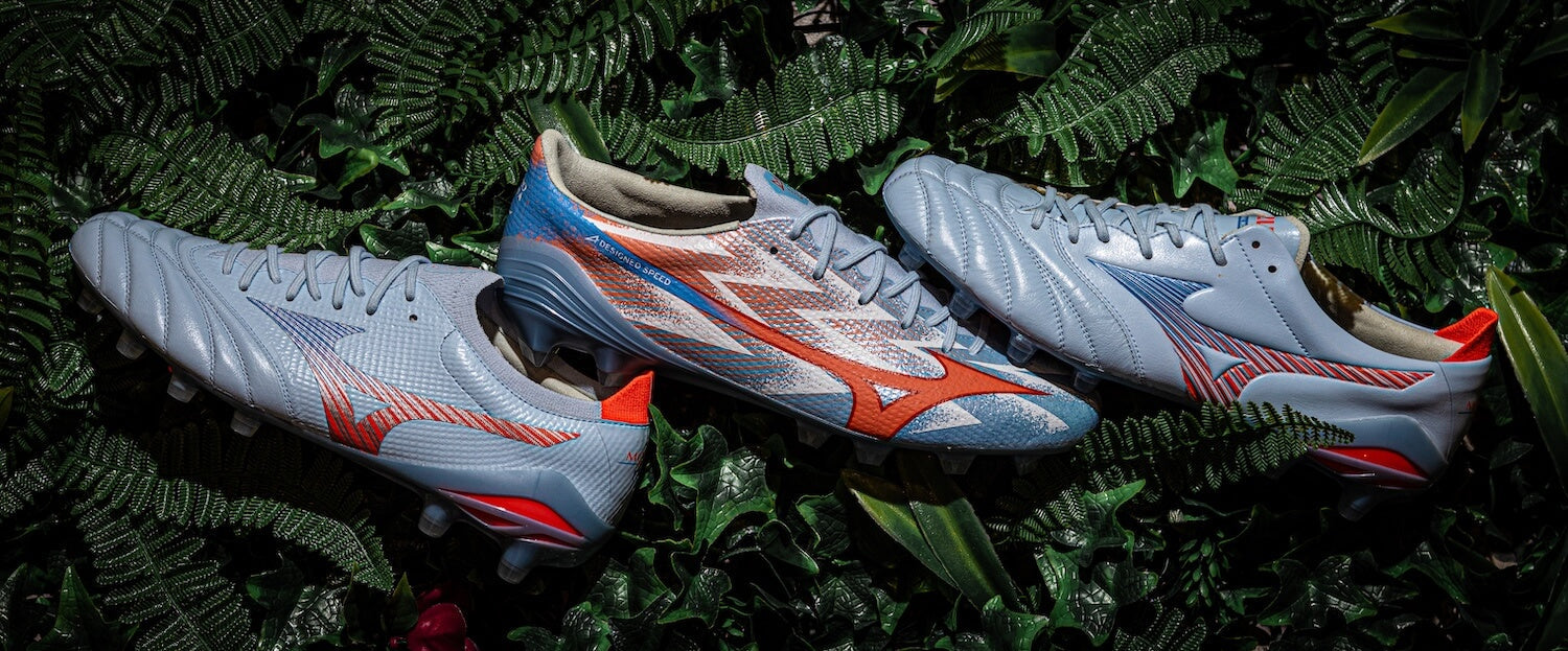 Mizuno Serene Spark Pack: Cool Precision, Lava Orange Fire