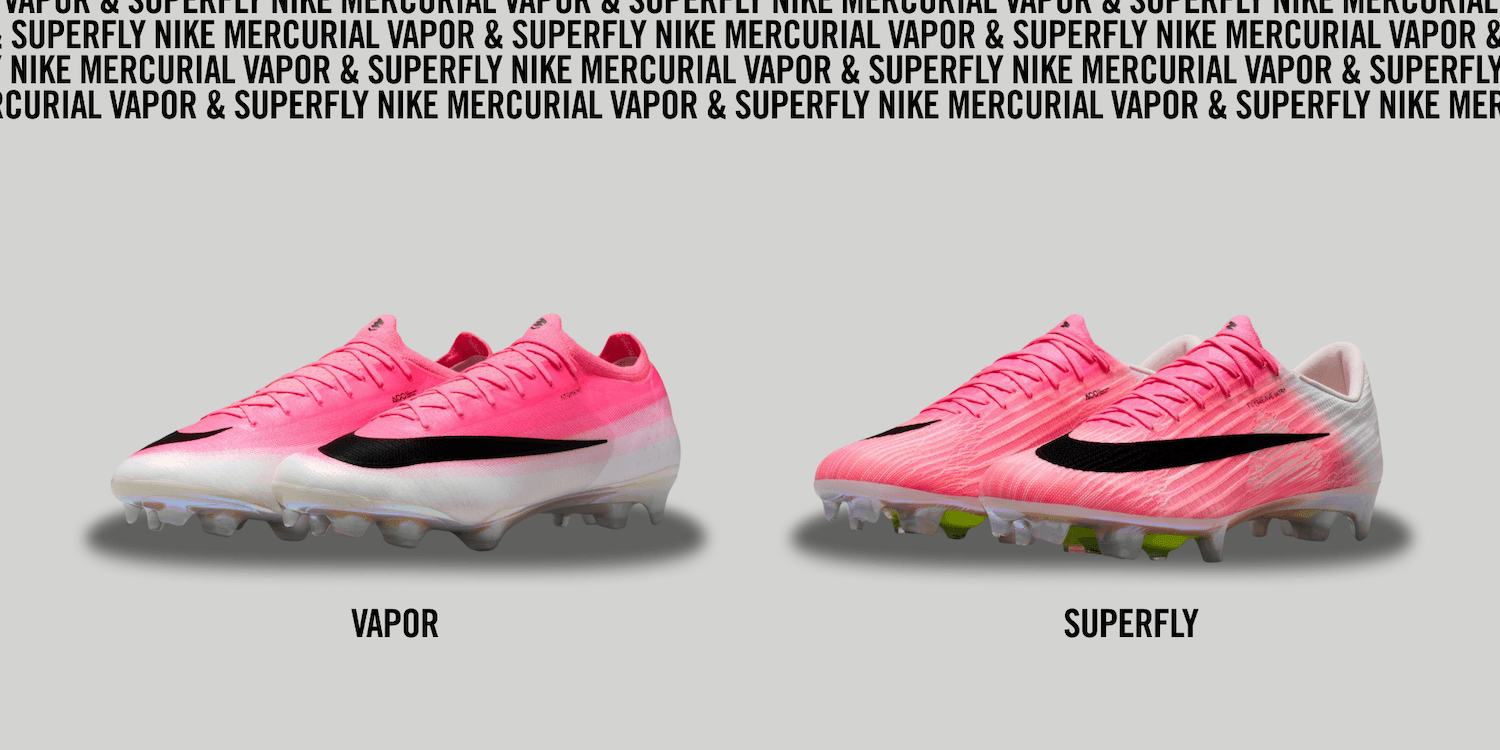 Nike Mercurial Superfly 11 and Vapor 17 2026 boots side by side