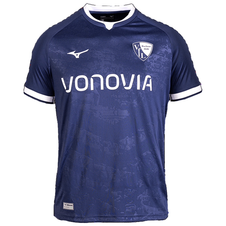 VFL Bochum 24/25 Home Jersey (P2GABX0114) Licensed Jersey Mizuno