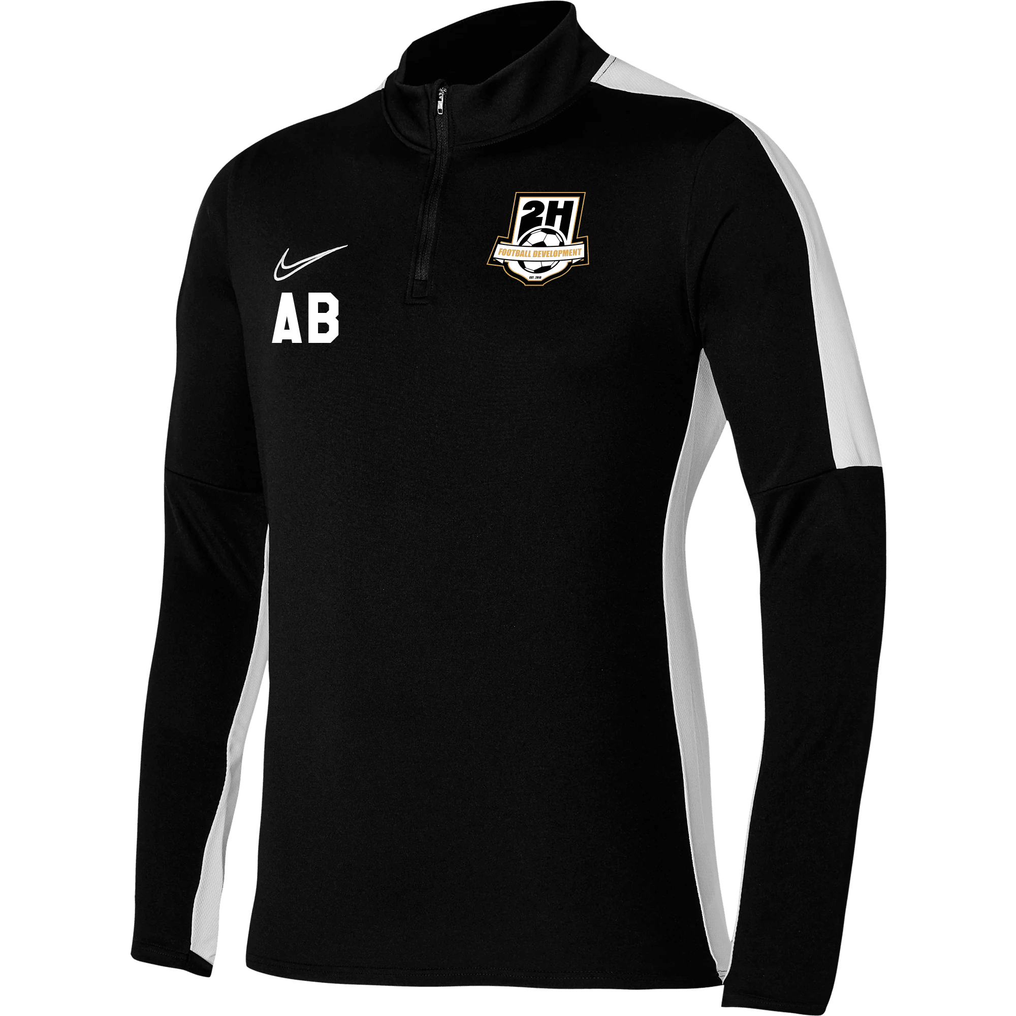2HFD Academy 23 Drill Top Youth (DR1356-010) 2HFD Nike Club Zone