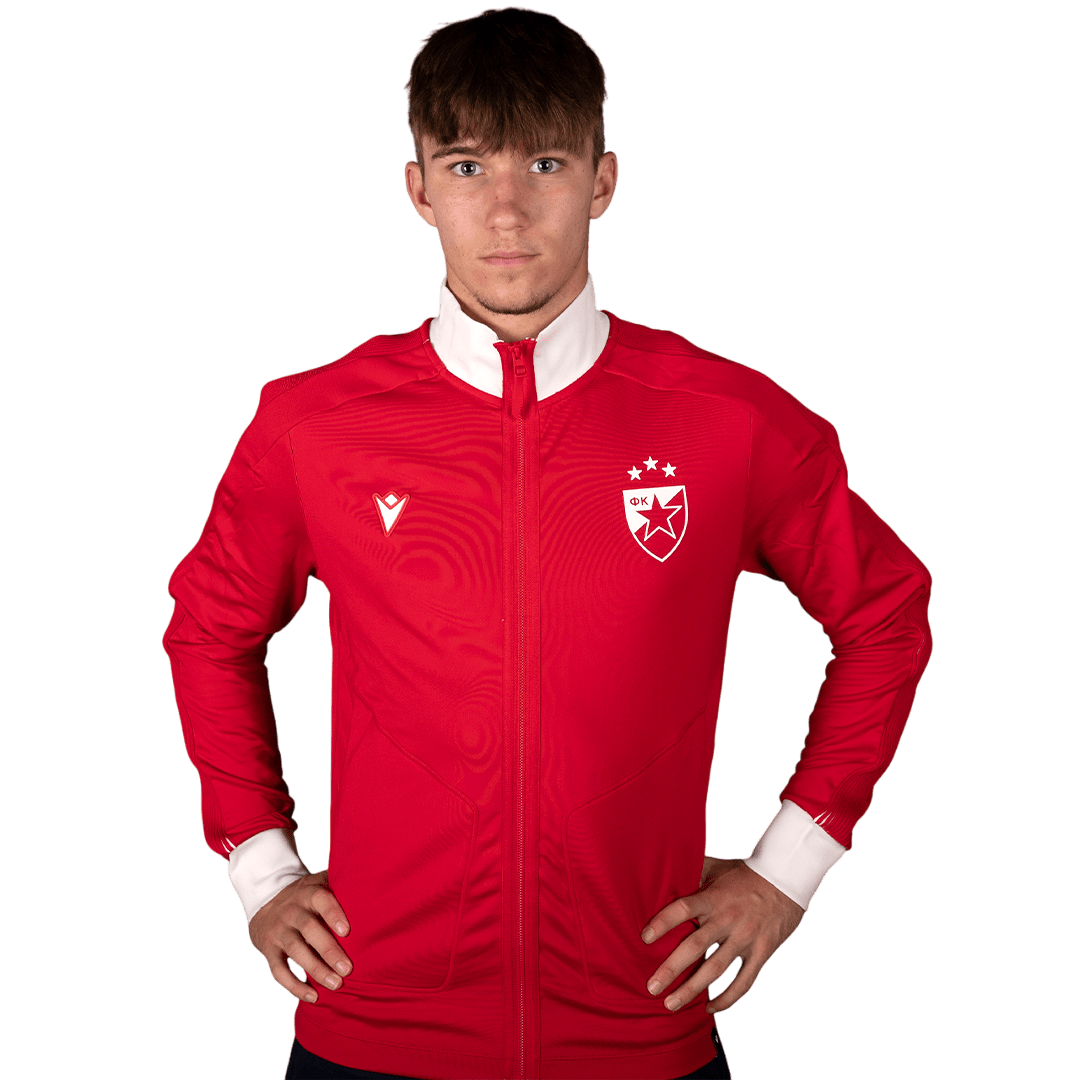 Red Star Belgrade 25/26 Anthem Jacket (400106780001) Apparel Macron